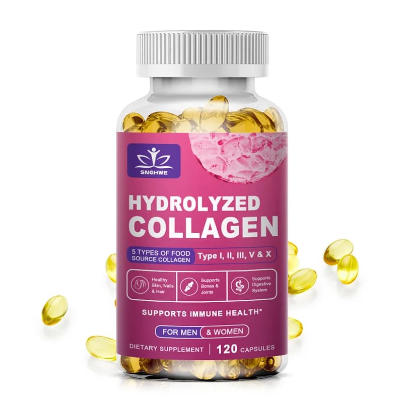 hydrolyzed collagen and hyaluronic acid capsules — image 7
