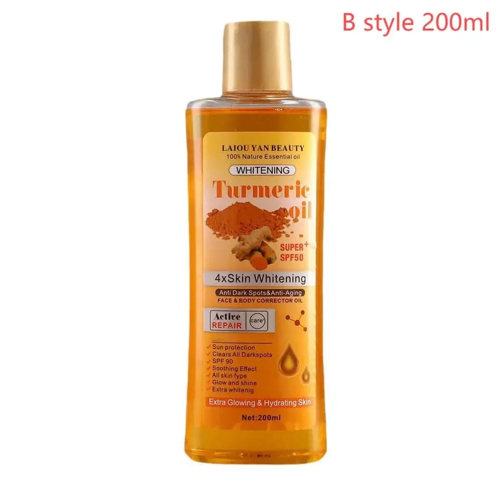 Turmeric essential oil massage oil bottle — image 6