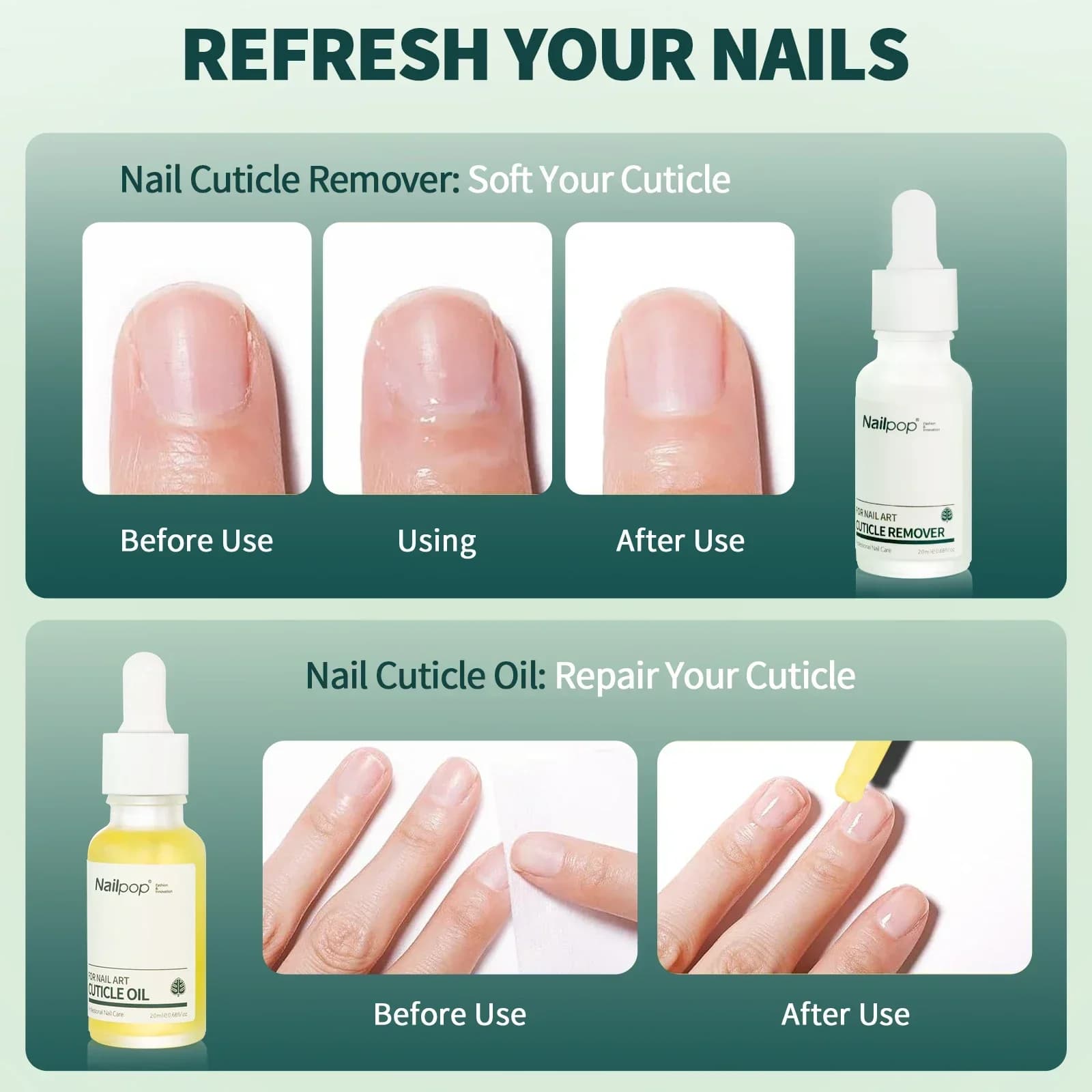 Bottle of cuticle oil and softener — image 5