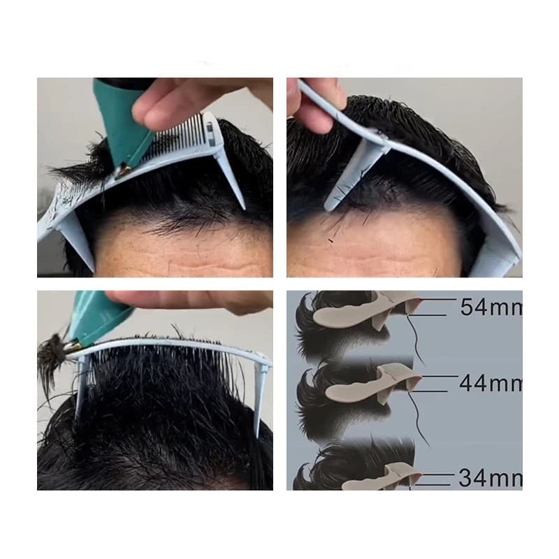 three-piece barber hair comb set — image 4