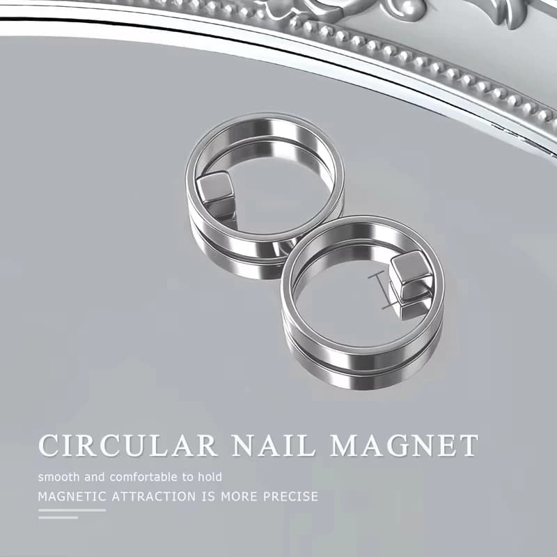 circular cat eye magnetic nail gel tube — image 5