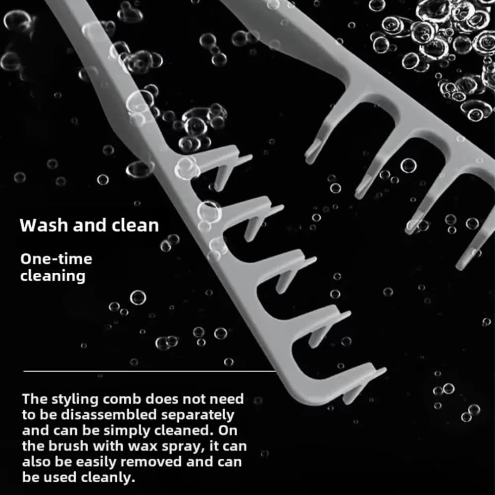 fluffy wide-tooth styling comb — image 5