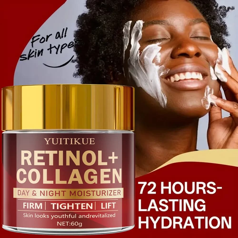 jar of retinol collagen day and night moisturizer — image 4