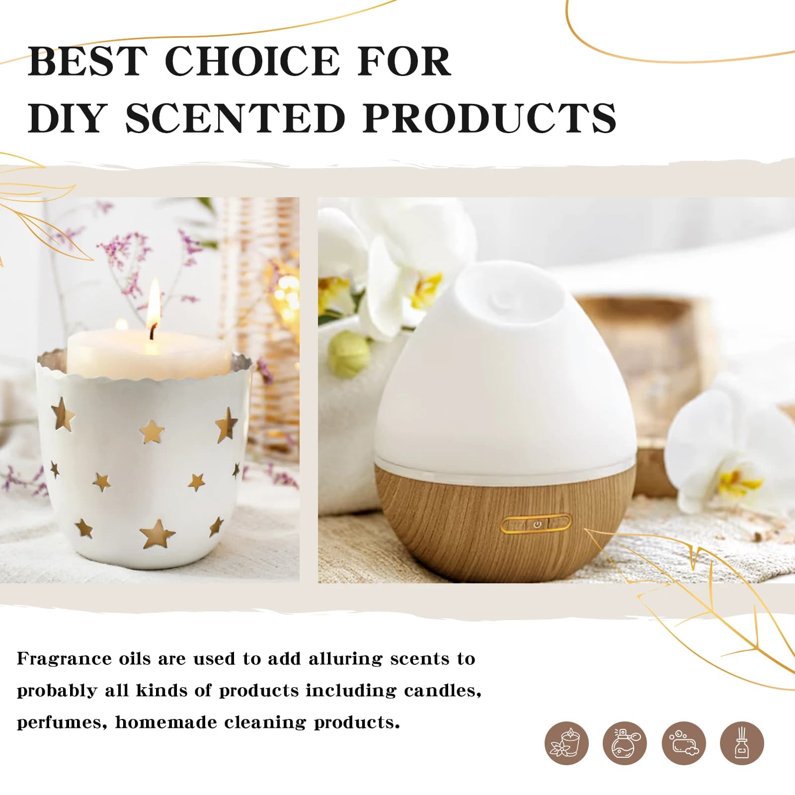 10 ml bottle of coconut and vanilla bubble gum fragrance oil — image 4