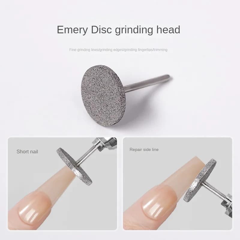 Diamond nail drill bit for callus removal — image 2