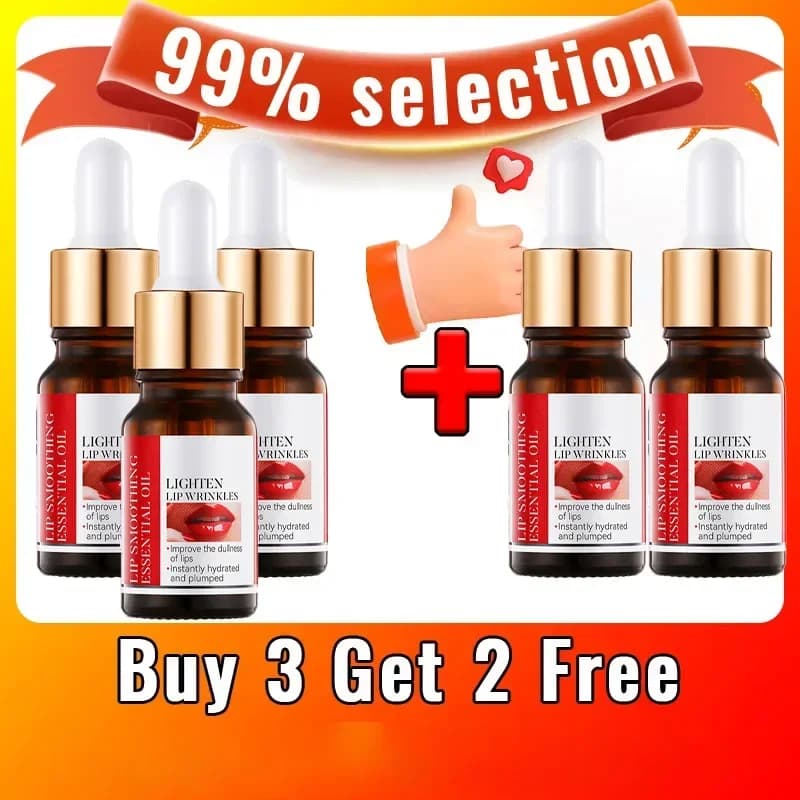 lip plumping serum bottle with hyaluronic acid — image 7