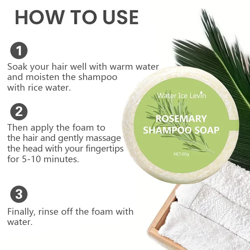 Rosemary hair growth shampoo bottle — image 6