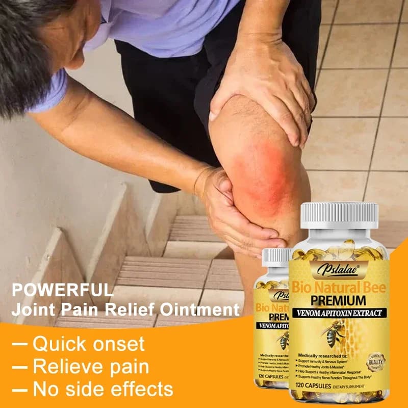 bottles of natural bee joint support capsules — image 6