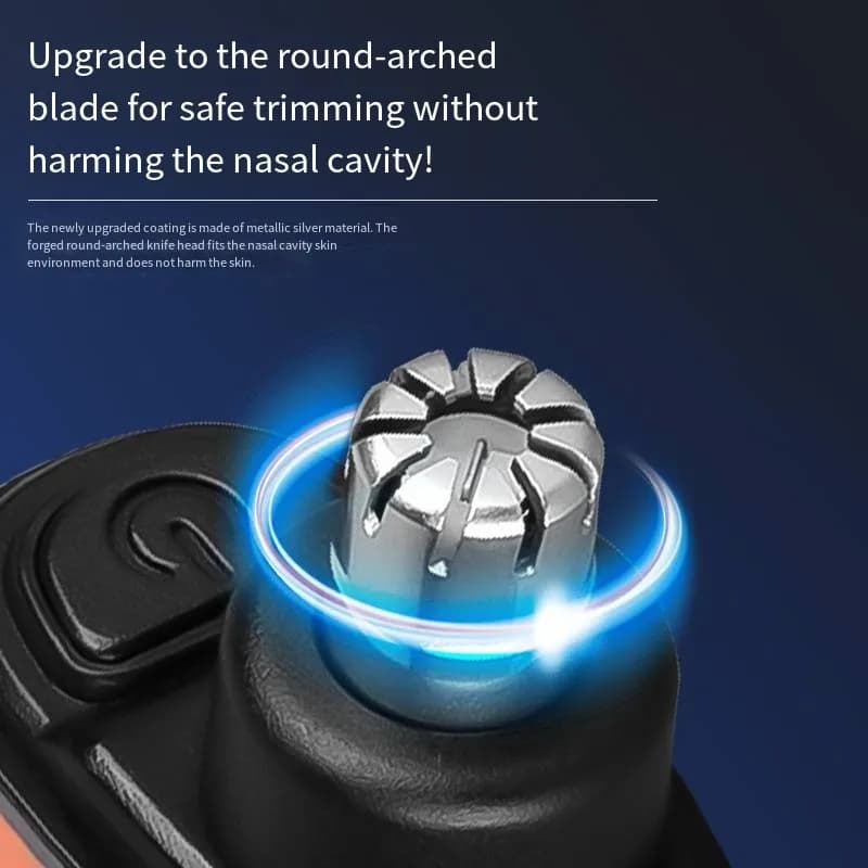portable mini nose and ear hair trimmer — image 3