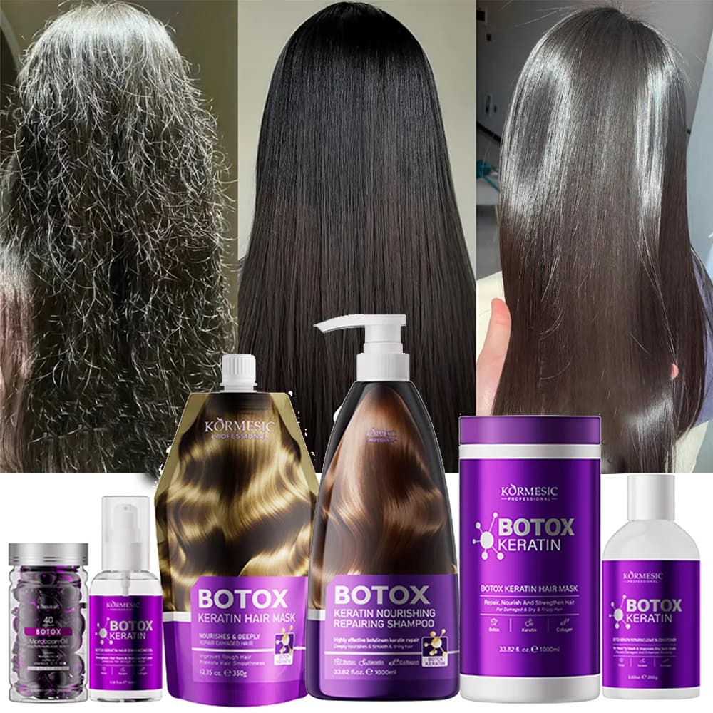 keratin hair mask jar — image 1