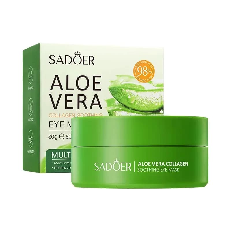 Aloe vera collagen eye mask pack — image 6