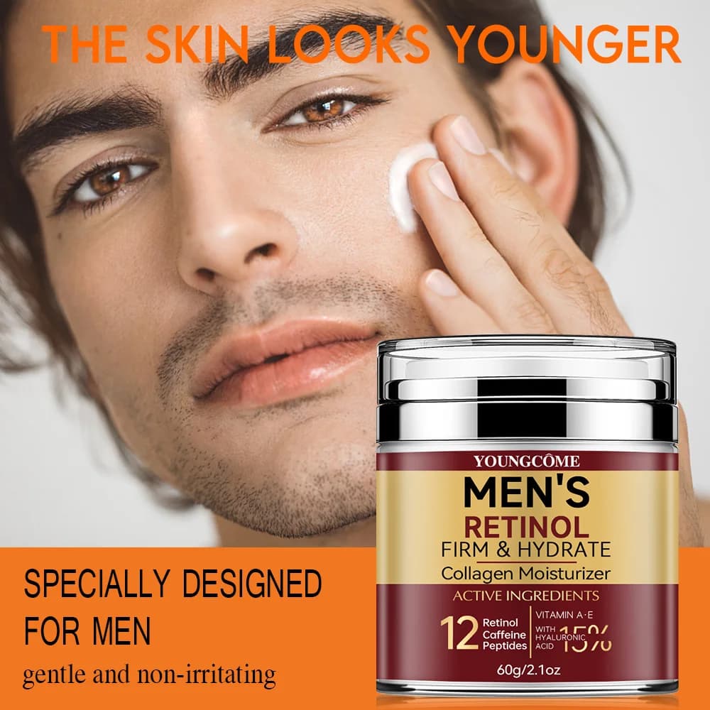 Retinol firming face cream for men — image 2