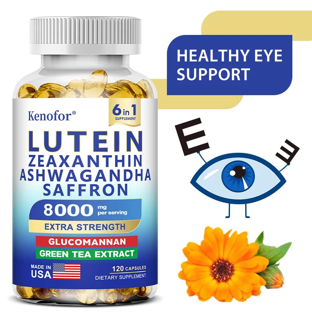 Lutein and Zeaxanthin Supplement, 8000 mg per serving