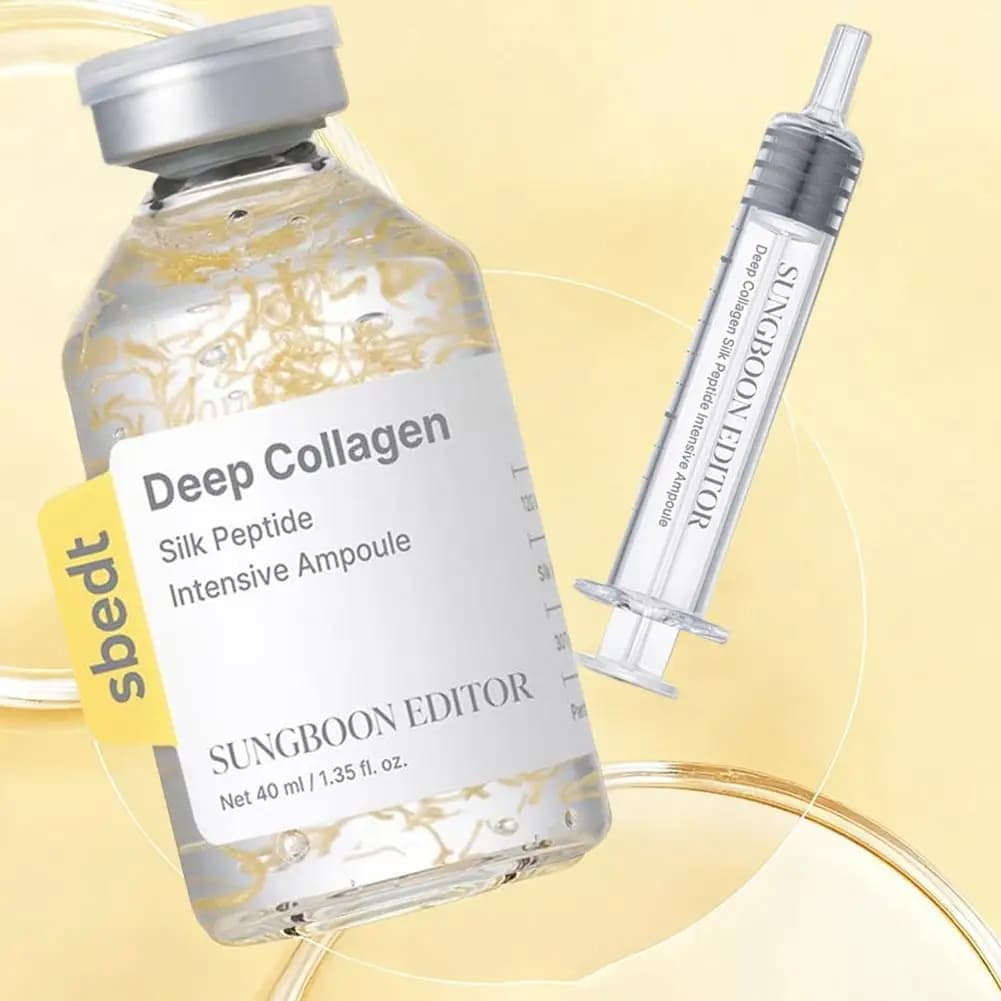 Collagen ampoule essence liquid set with needle applicator — image 4