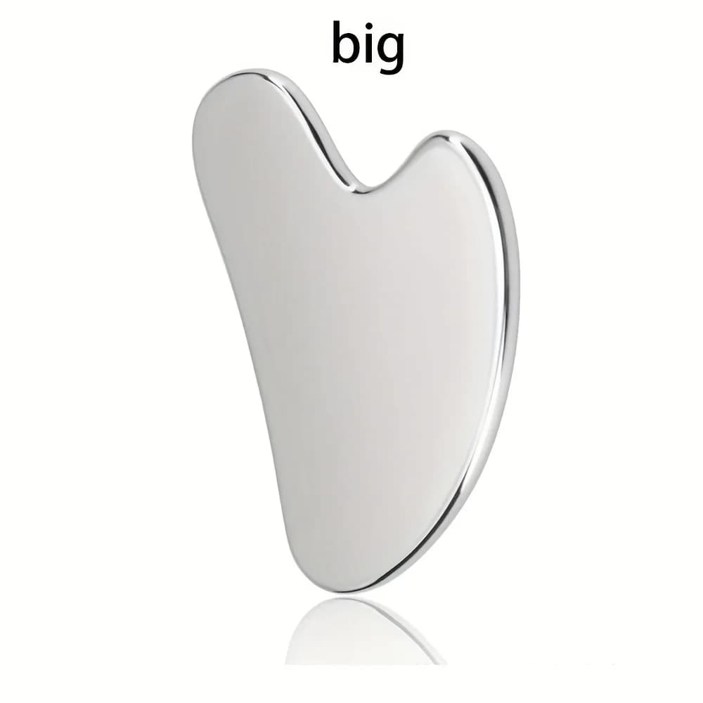 contour brush and stainless steel lymphatic scraping board set — image 8
