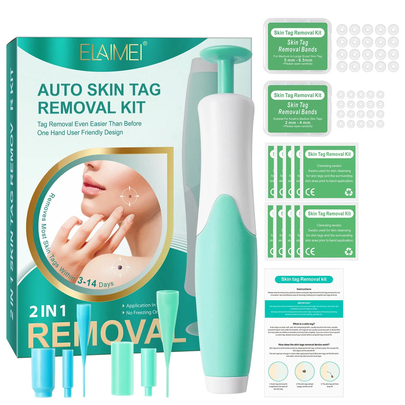 double-headed wart and skin tag remover pen — image 7