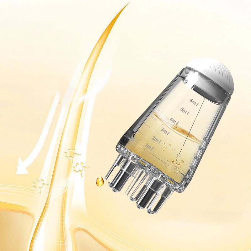 Five‑needle scalp massage comb for essential oils — image 4
