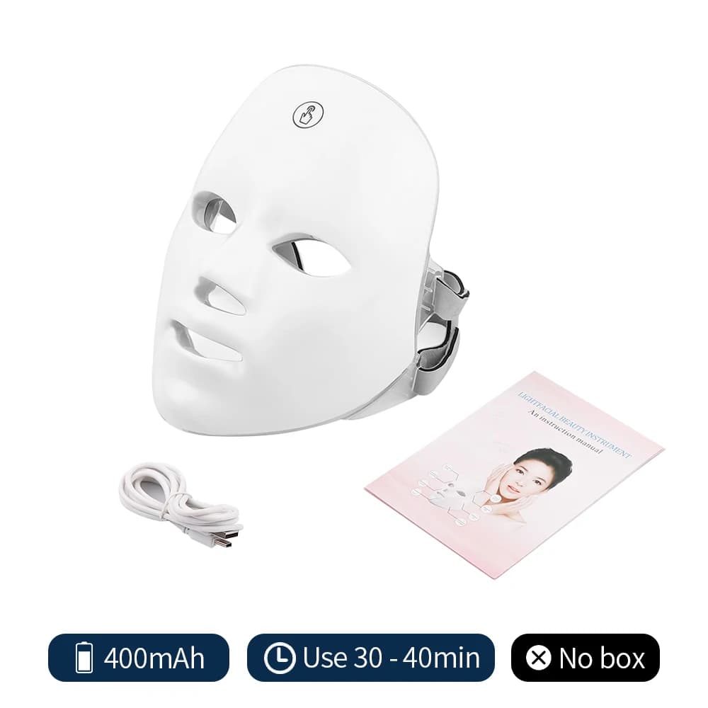 rechargeable 7‑color LED facial mask — image 8