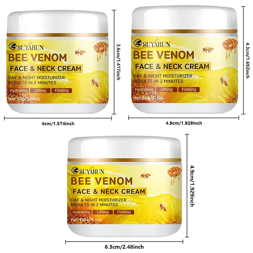 bee venom collagen face cream tube — image 4