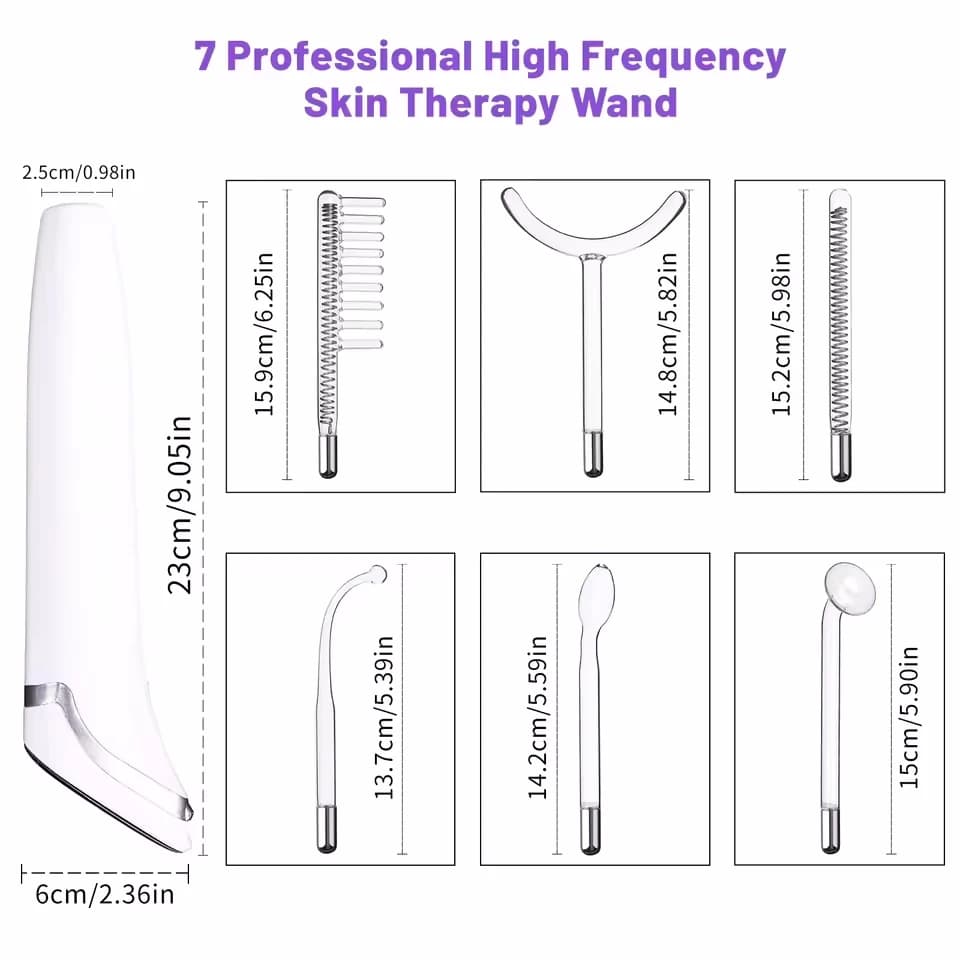 high frequency facial and hair treatment device — image 5