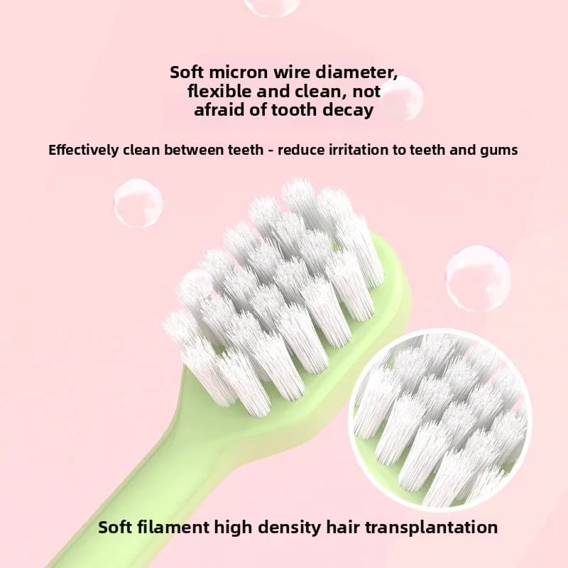 soft bristle alphabet cartoon kids toothbrush set — image 4