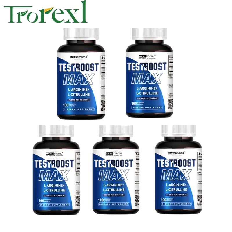L-Arginine and L-Citrulline supplement bottle — image 7