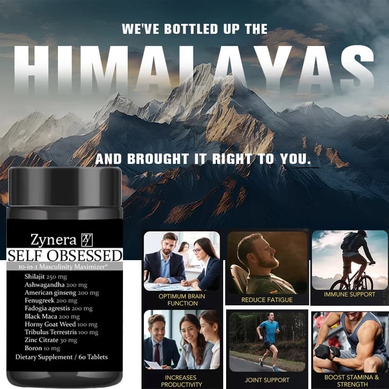 Ashwagandha and maca stamina tablets bottle — image 4