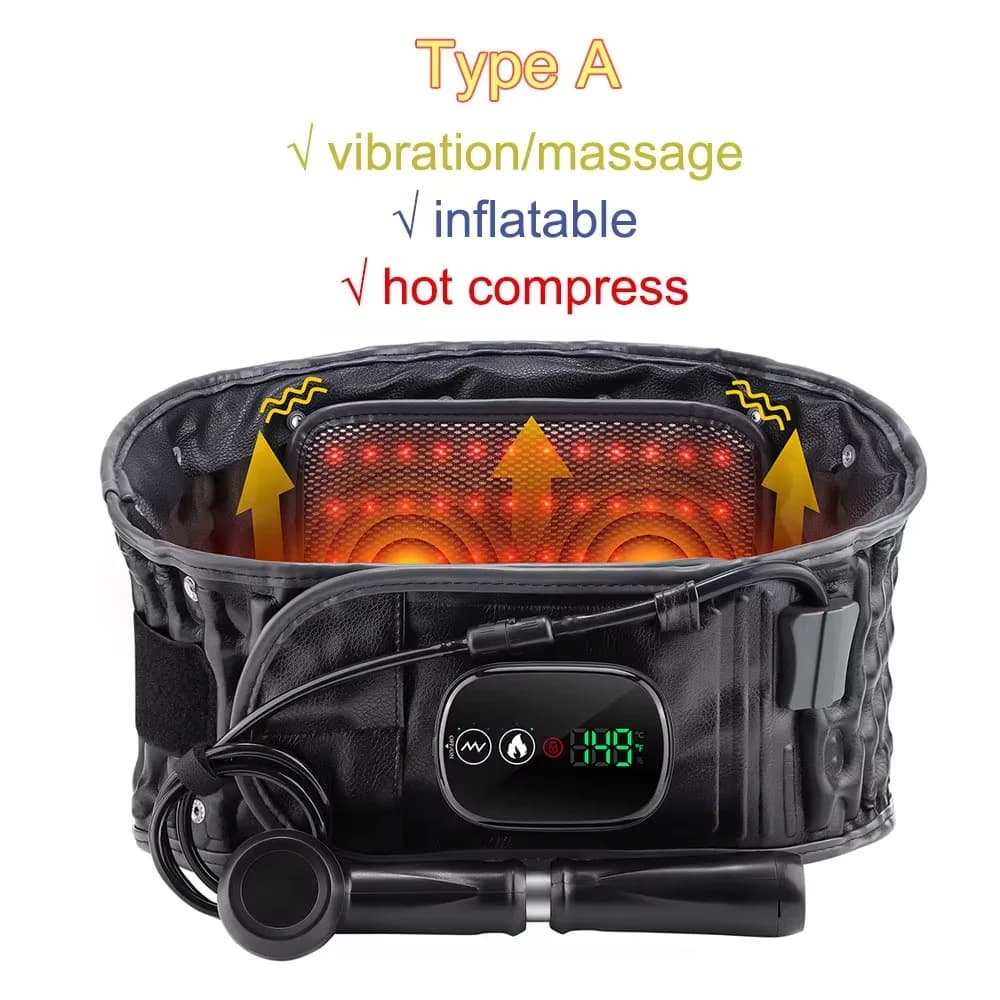 heated vibration waist massager belt — image 7