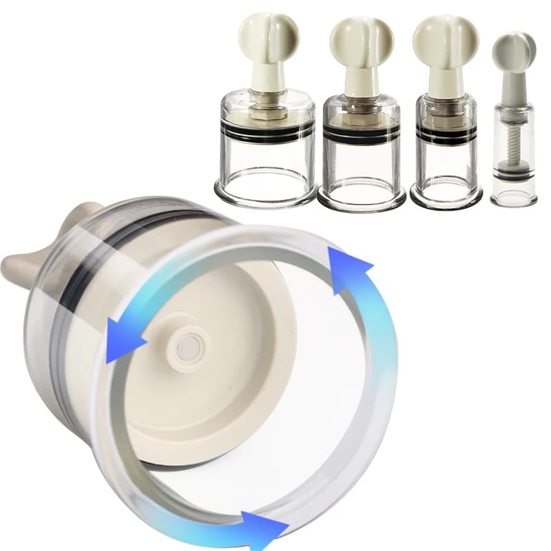 manual vacuum cupping set with suction cups — image 5