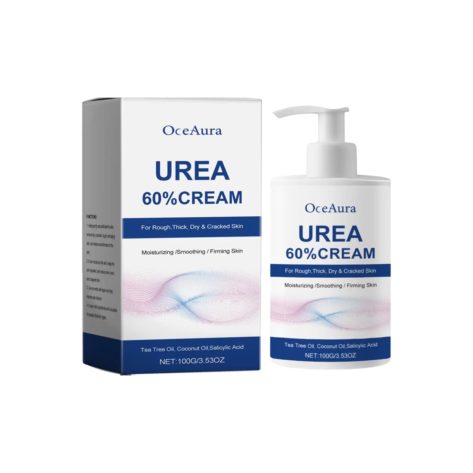 Urea moisturizing foot cream tube — image 2