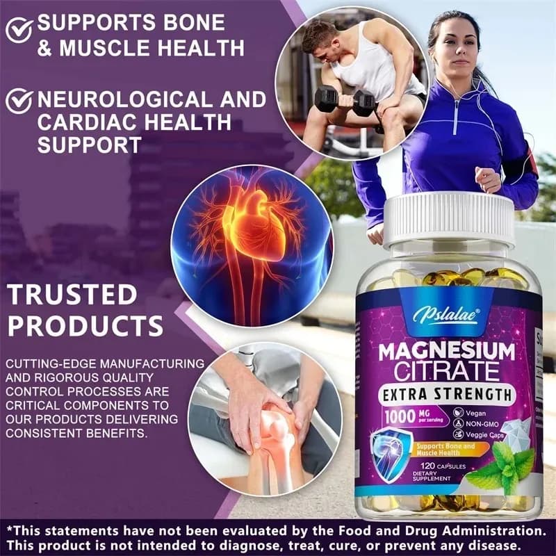 bottle of magnesium citrate supplement — image 3