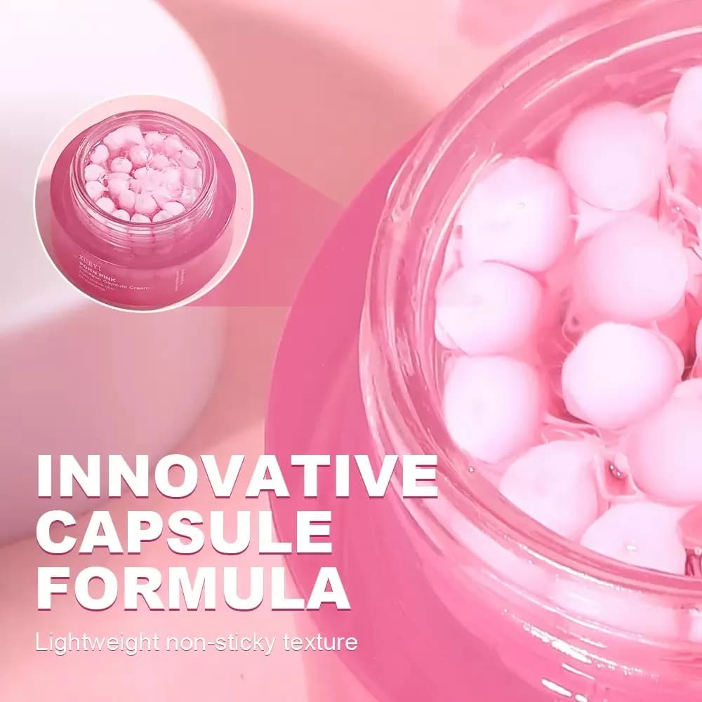 Pink collagen capsule cream with niacinamide — image 2