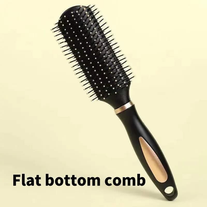 anti-static air bag hair brush with massage cushion — image 7