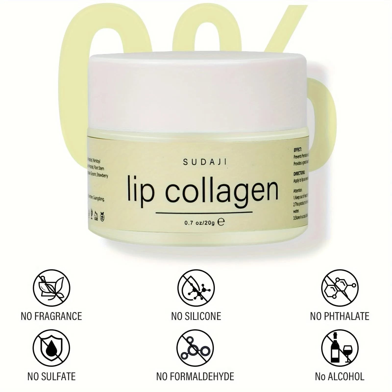 plant stem cell collagen lip butter in a 20g jar — image 3