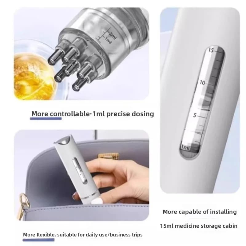Mini hair oil applicator scalp massager comb — image 6