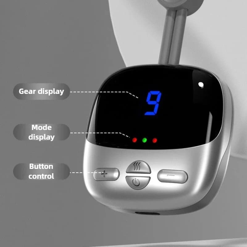 hanging neck and shoulder massager with heat — image 4