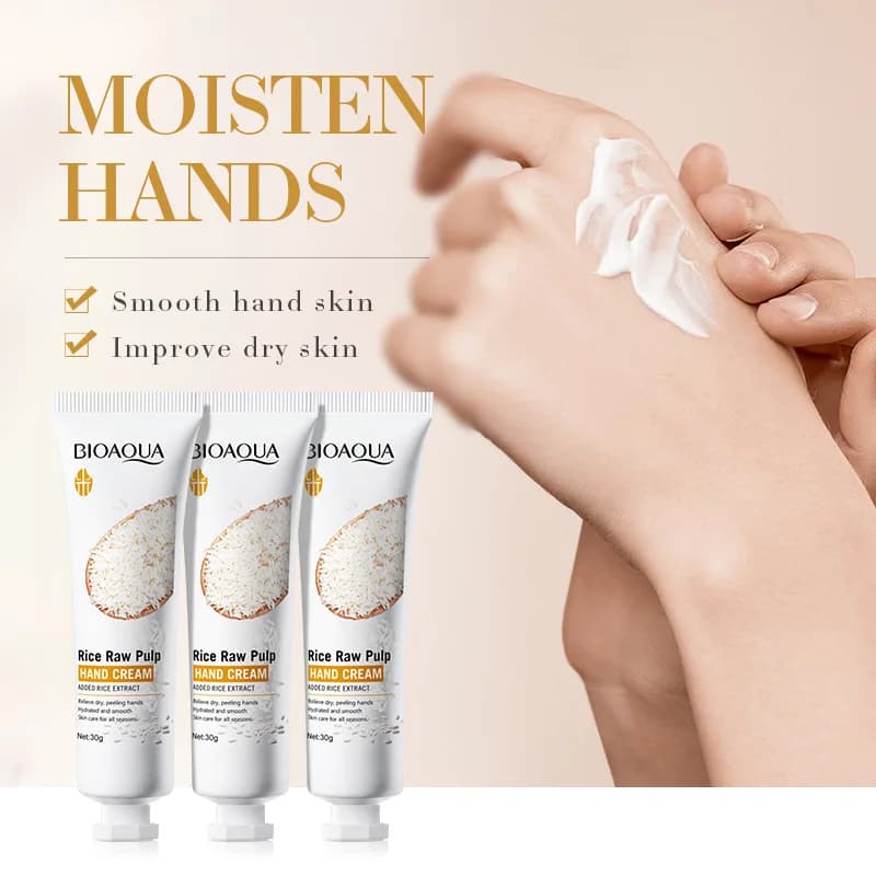 tube of rice hand cream — image 1