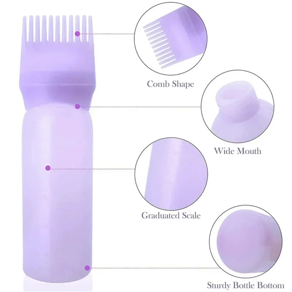 silicone scalp massage shampoo brush — image 3