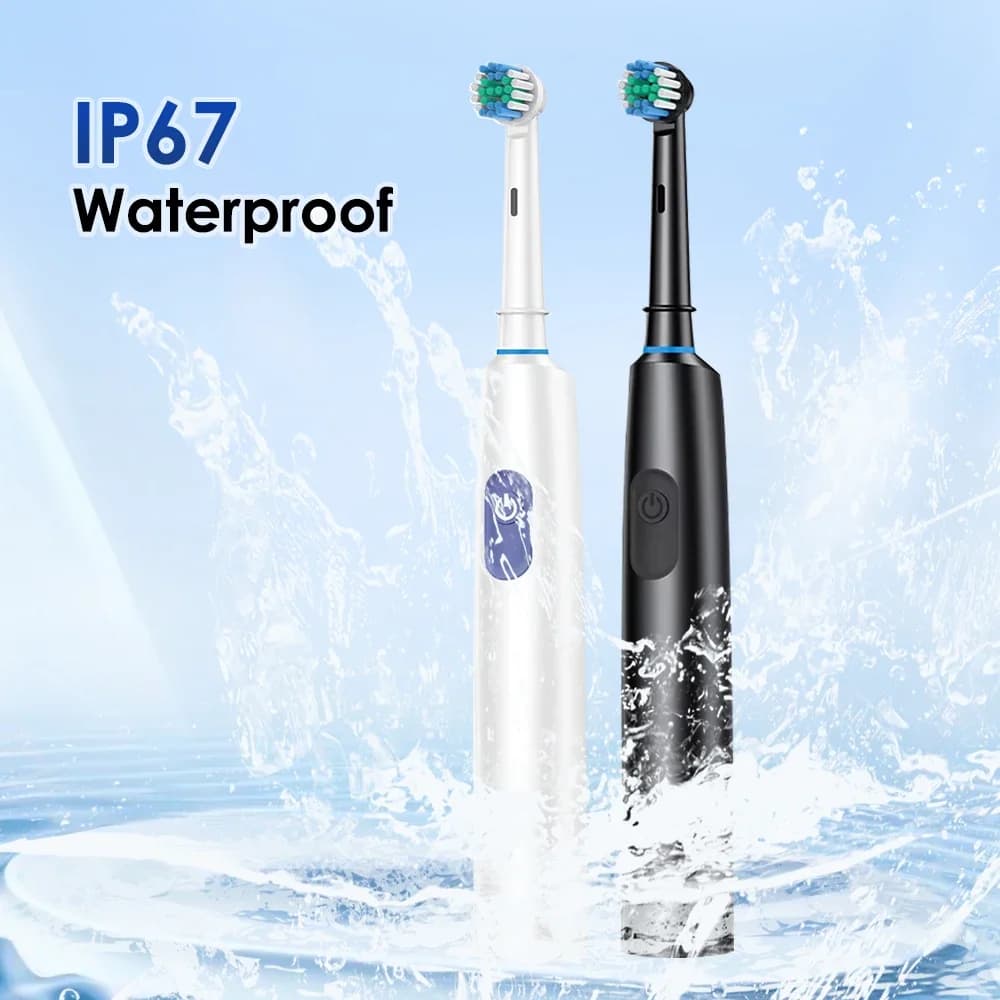 waterproof rechargeable sonic electric toothbrush — image 3