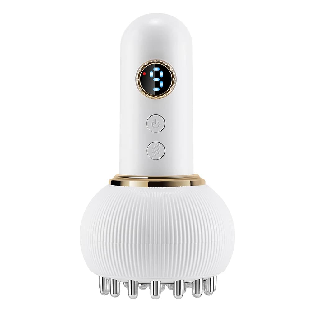 Rechargeable heated guasha massager brush — image 7