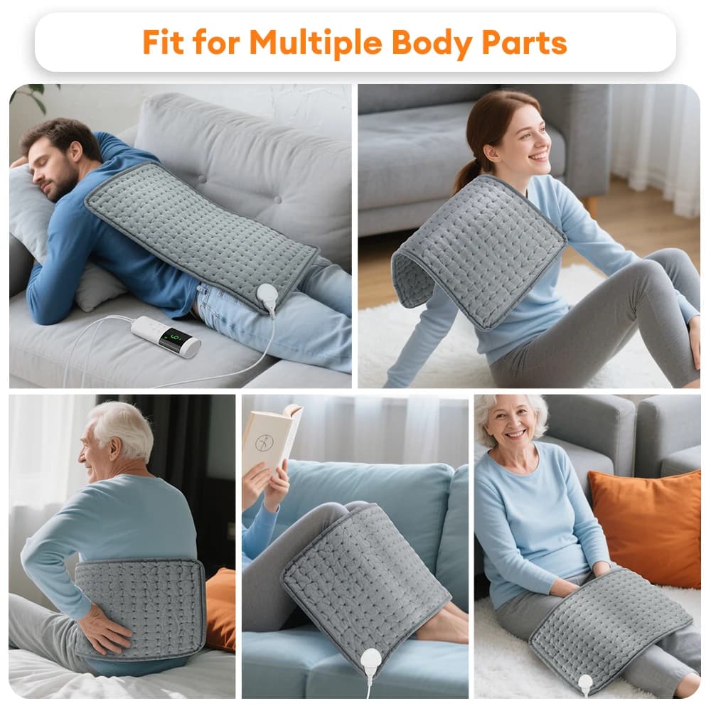 electric heating pad blanket with control panel — image 5
