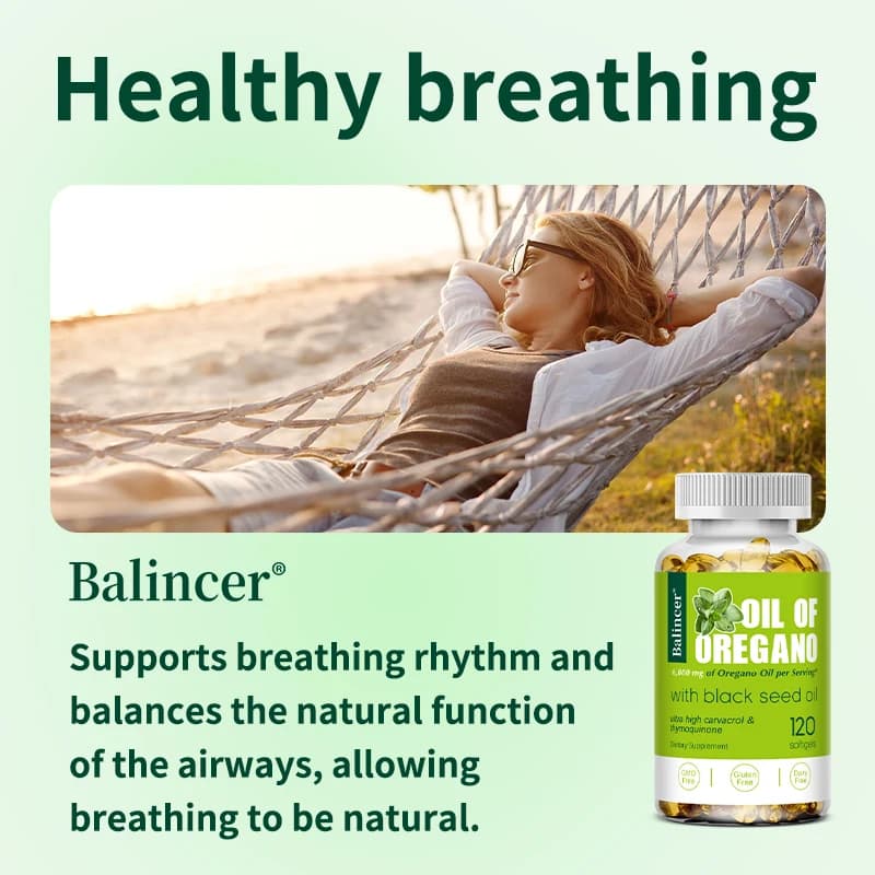 bottle of oregano oil capsules — image 4