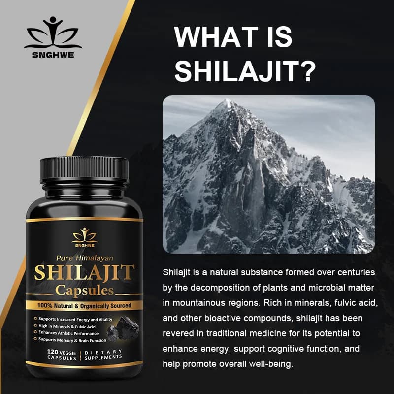 bottles of pure Himalayan organic shilajit supplement — image 6