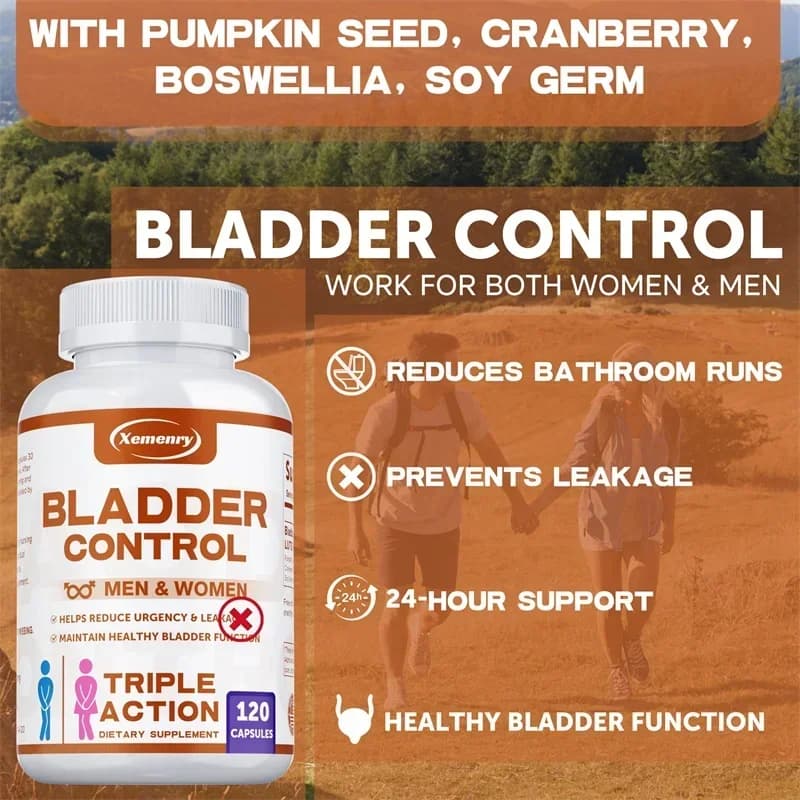 bladder control dietary supplement bottle — image 4