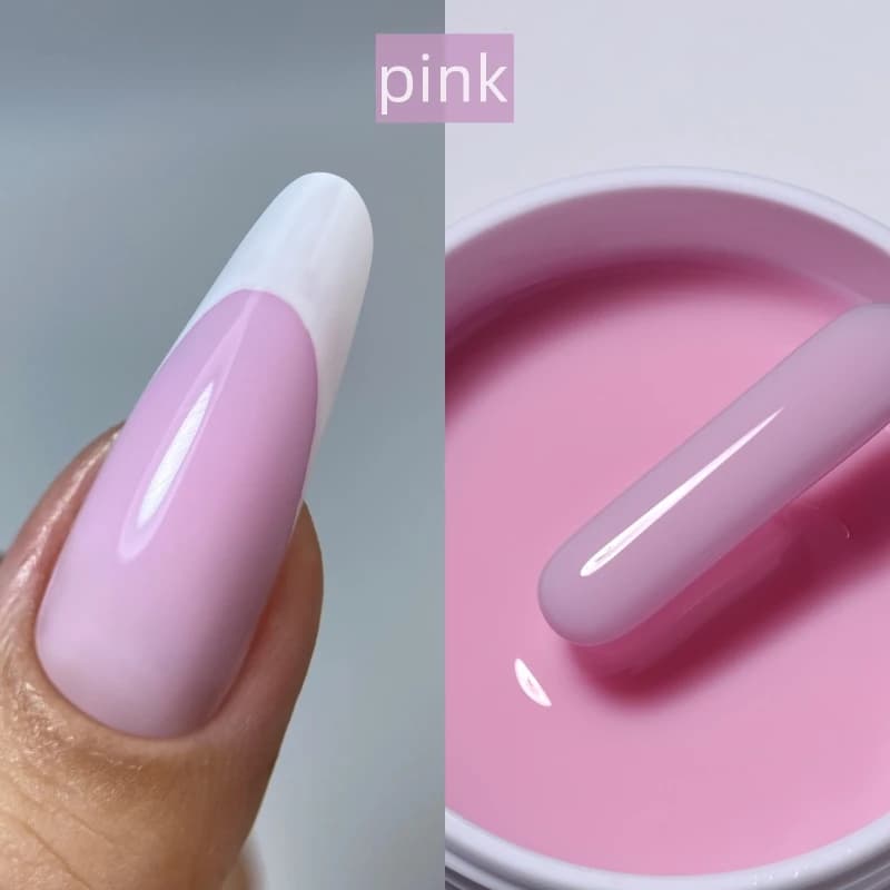 MSHARE liquid acrylic builder nail gel in jar — image 3