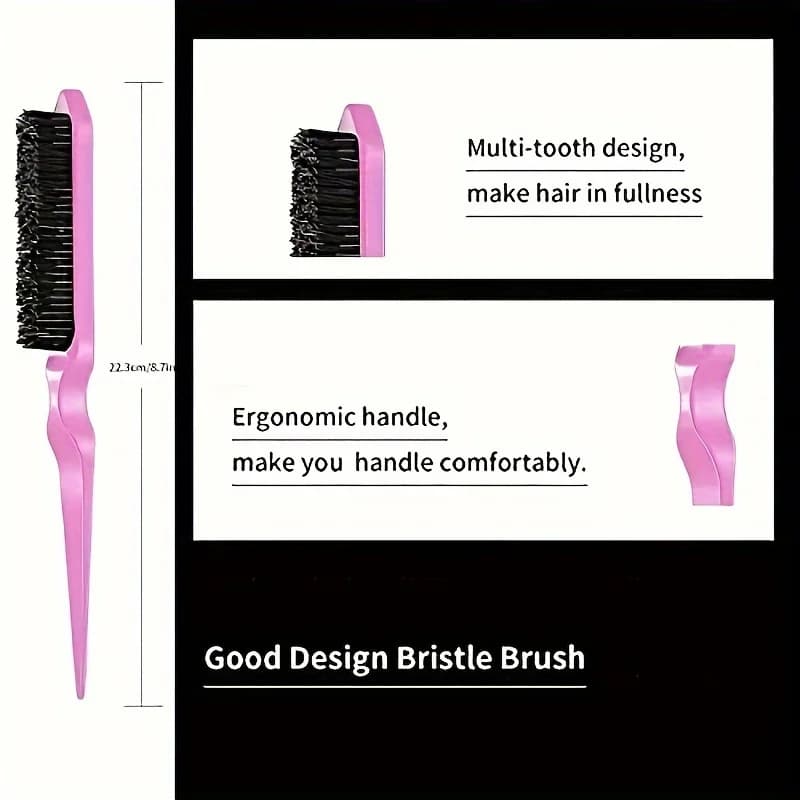 Complete hair styling set with spray bottle and brushes — image 3