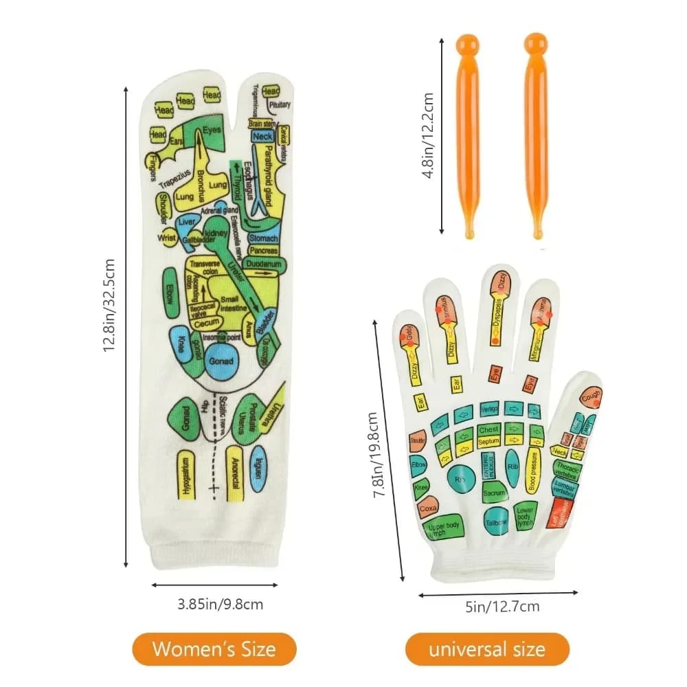 acupressure massage socks for foot relief — image 3