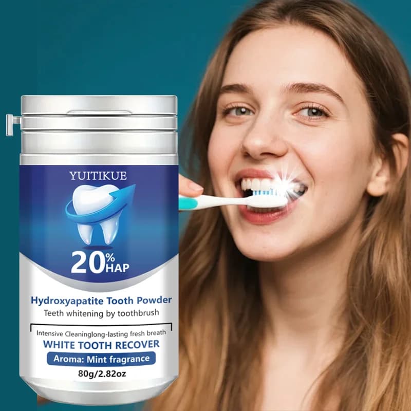 Hydroxyapatite Tooth Powder with 20% HAP – Mint, 80 g