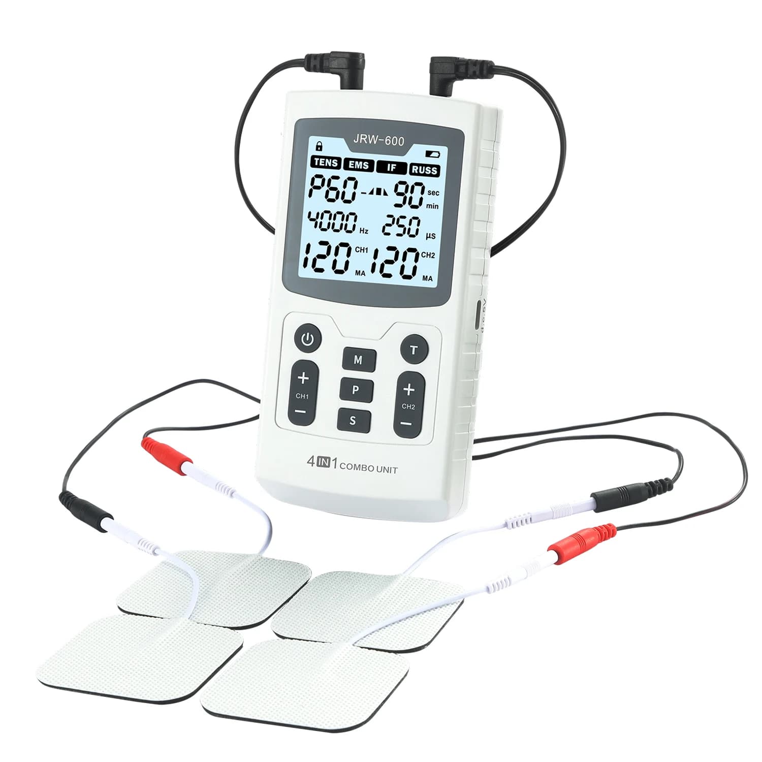 4-in-1 electric muscle stimulator with control panel — image 7