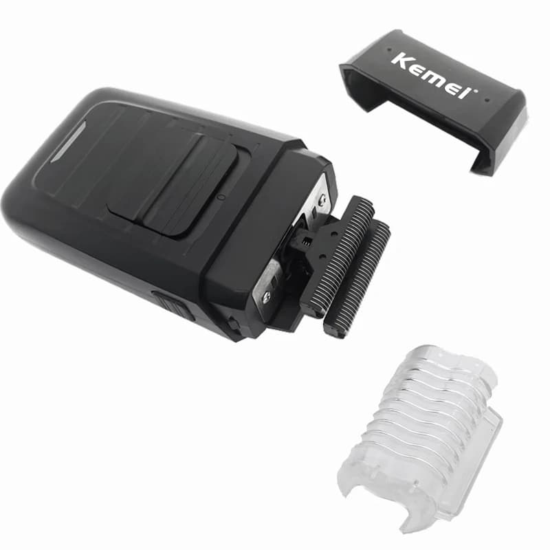 Kemei professional hair clipper kit with guards — image 5